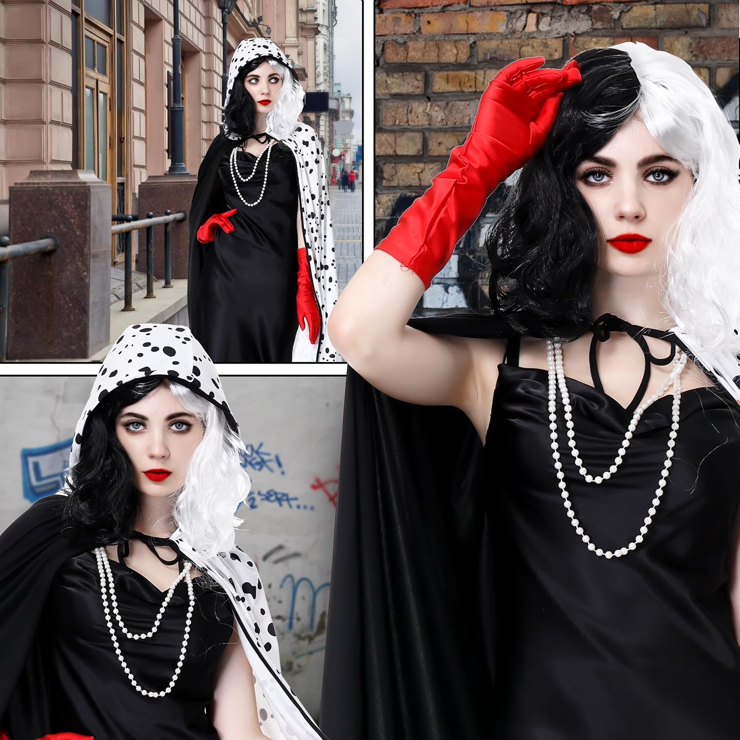 Thumbnail 3 de Charmofun 7 pièces Cruella déguisement femme 🎭