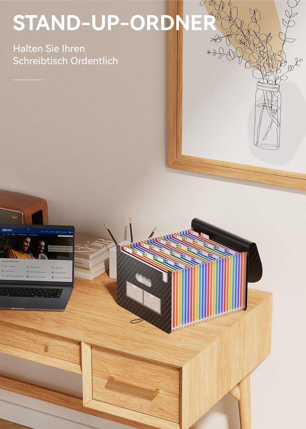 Thumbnail 6 de ABC life Dokumentenmappe 26 Taschen 🗂️