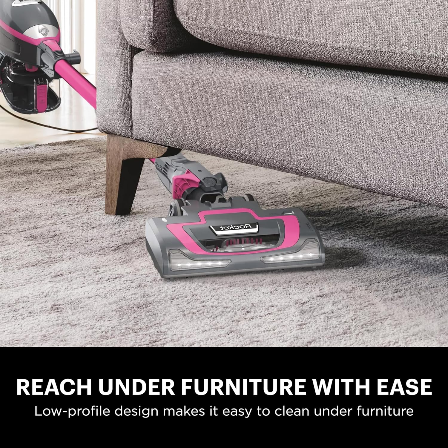 Thumbnail 1 de Shark HV371 Rocket Pro DLX Corded Stick Vacuum with Removable Hand Vacuum (XL Cup) in Fuchsia
