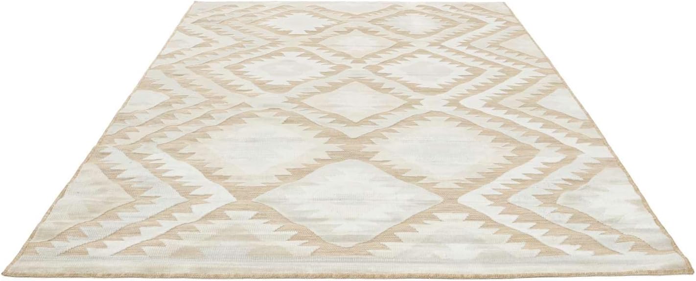 Detalle de RugVista Sabine Indoor/Outdoor Rug, 160 x 230 cm, Beige, Medium Pile