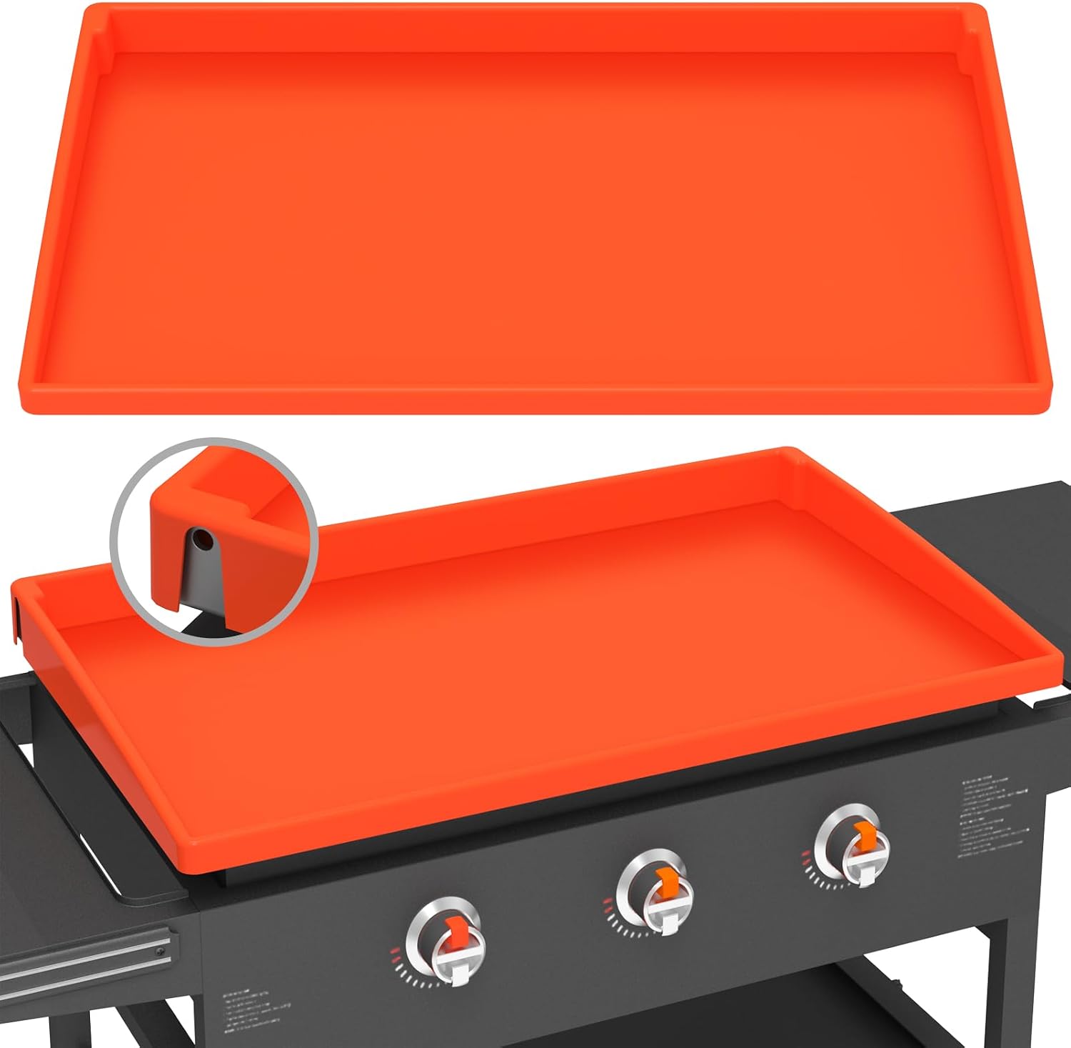 Detalle de Silicone Griddle Mat Cover, 28 XL