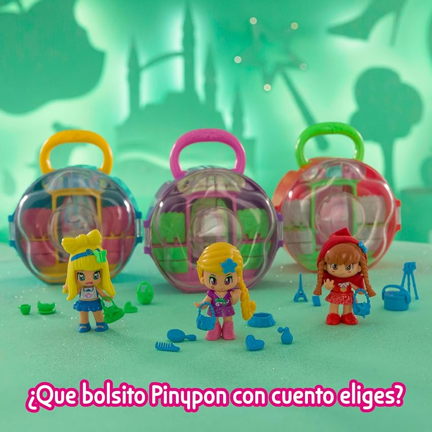Thumbnail 6 de Famosa Pinypon PNY82300 Bolso azul con armario y 3 accesorios