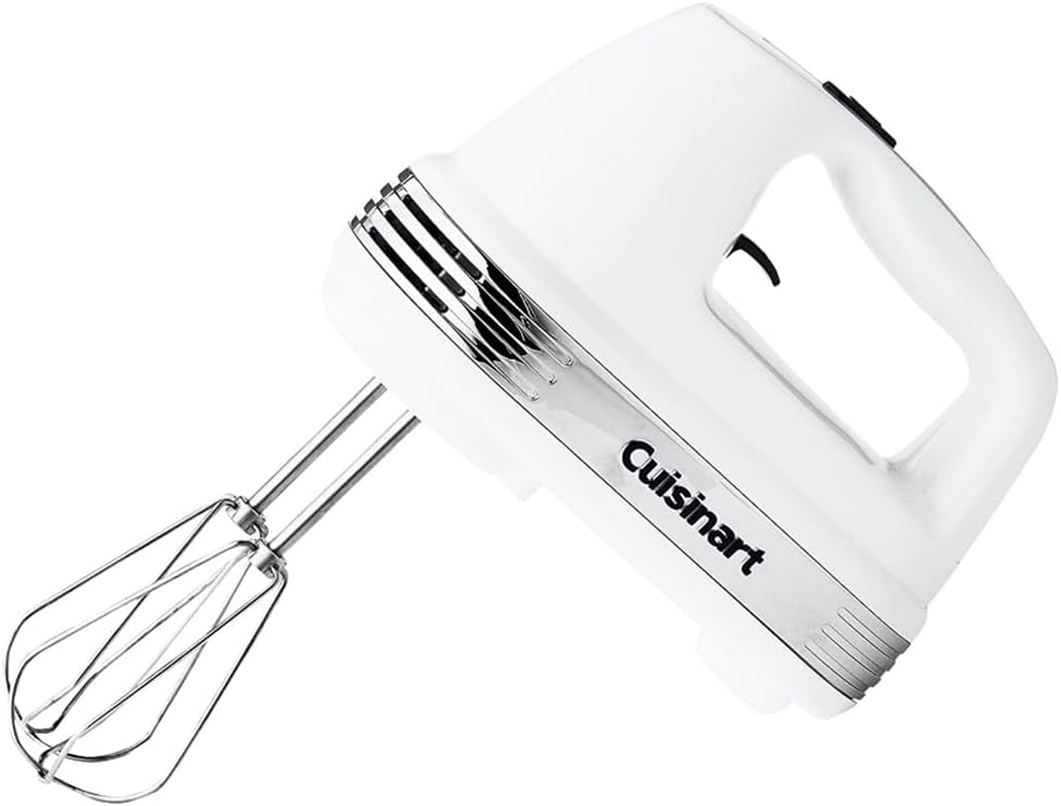 Detalle de Cuisinart HM-050SJ スマートパワーハンドミキサー ホワイト 5段階速度調節・バルーンウィスク付き