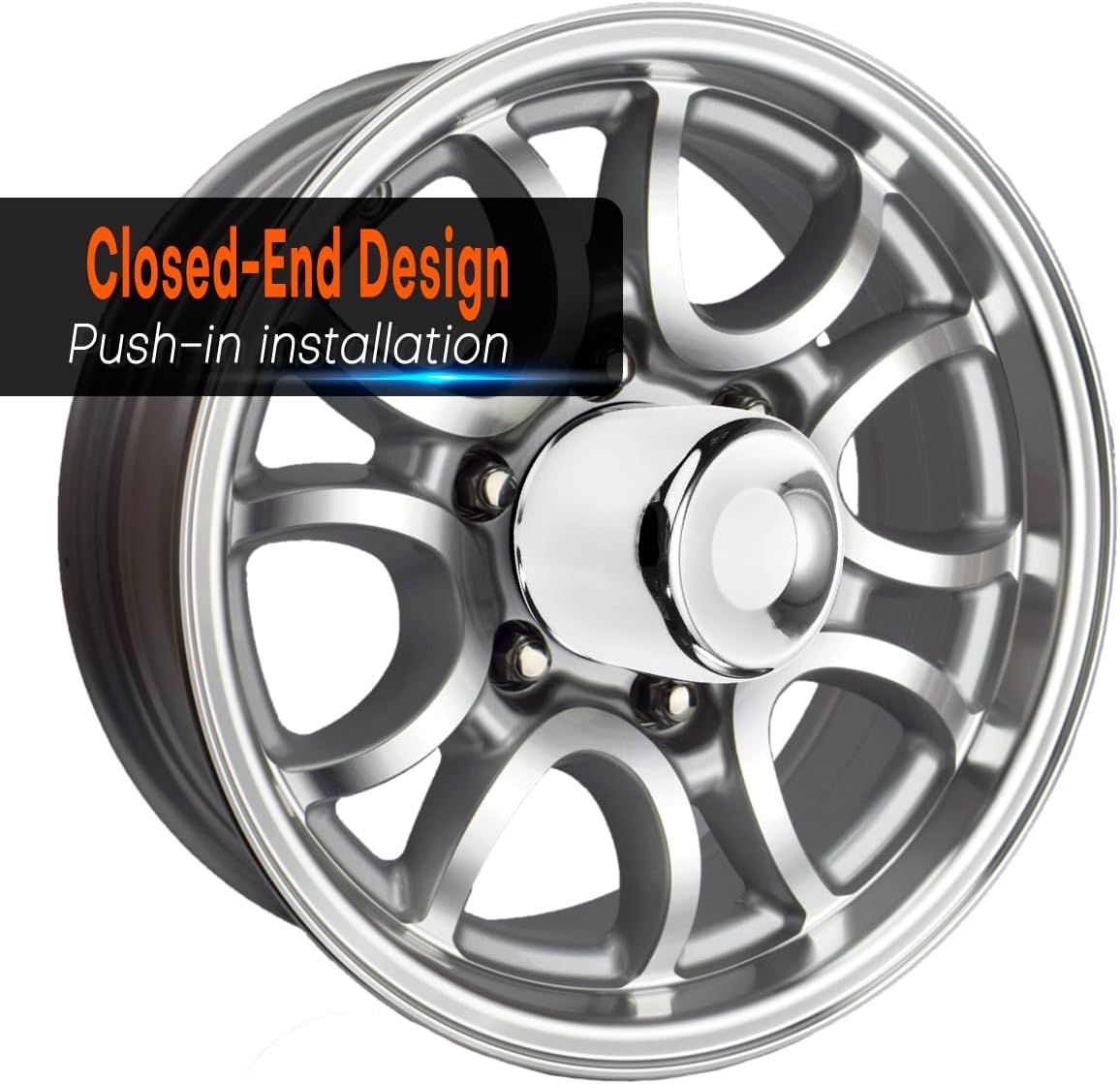 Detalle 2 de GTownWorks Wheel Center Caps 5.15-Inch