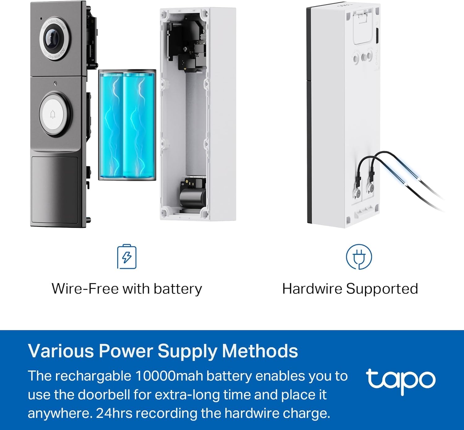 Thumbnail 4 de TP-Link Tapo D235 2K 5MP Wireless Doorbell with 180° DFOV