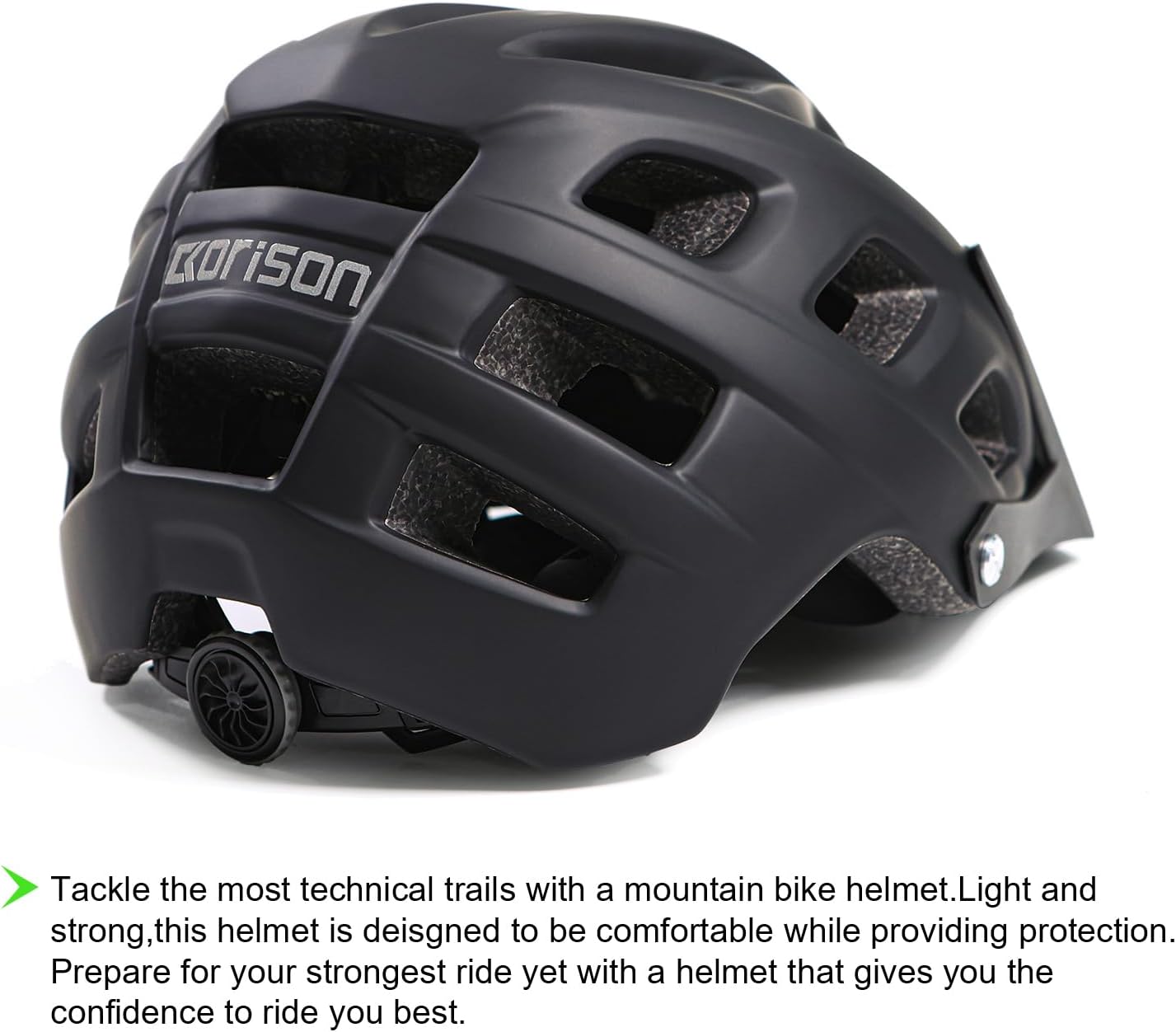 Detalle de Ckorison Mountain Bike Helmet – Lightweight EN1078 Certified MTB Helmet for Adults (Men & Women)