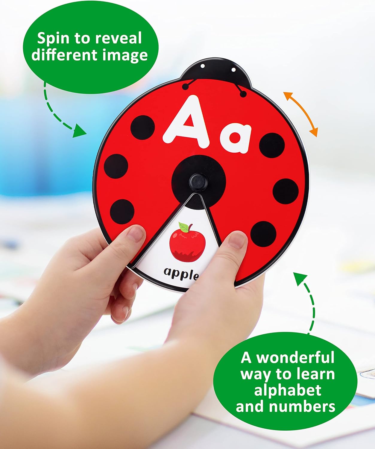 Thumbnail 1 de Coogam Jouet d'apprentissage interactif ABC — cartes coccinelles Montessori pour bébés 3–5 ans