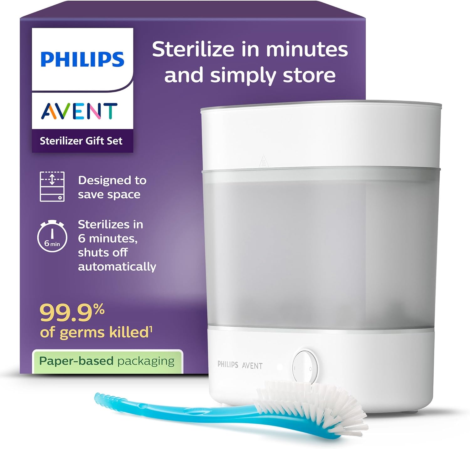 Detalle de Philips Avent SCF291/30 Sterilisator-Geschenkset