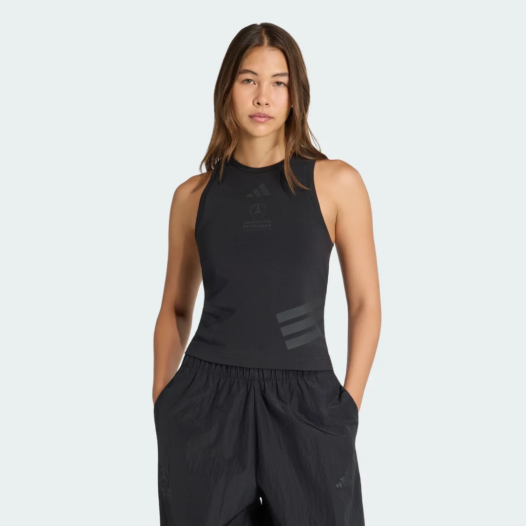 Imagen de Camiseta técnica sin mangas Mercedes - AMG Petronas F1 Team Night Mujer de Adidas en OfertitasTOP