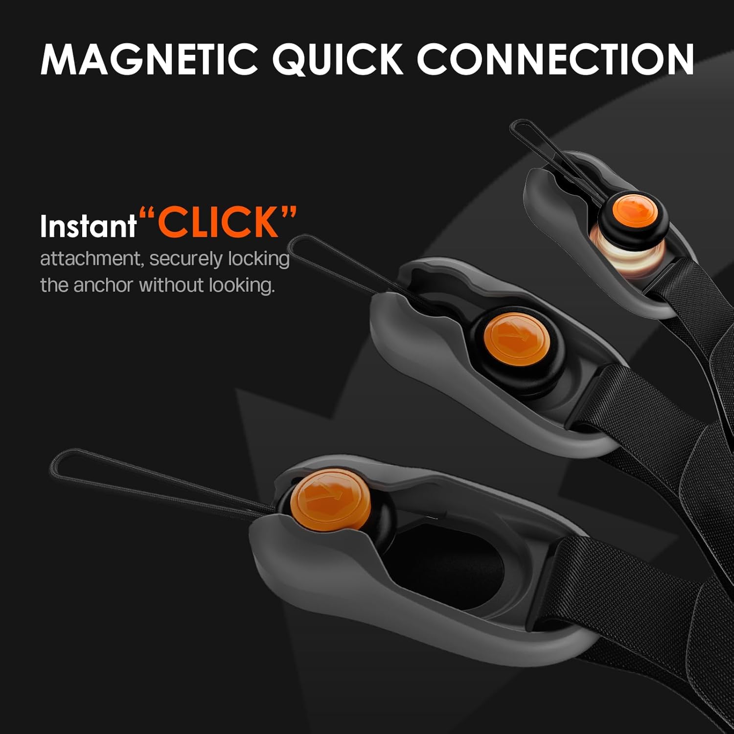Detalle de TARION magnetic camera strap quick release 154 lb