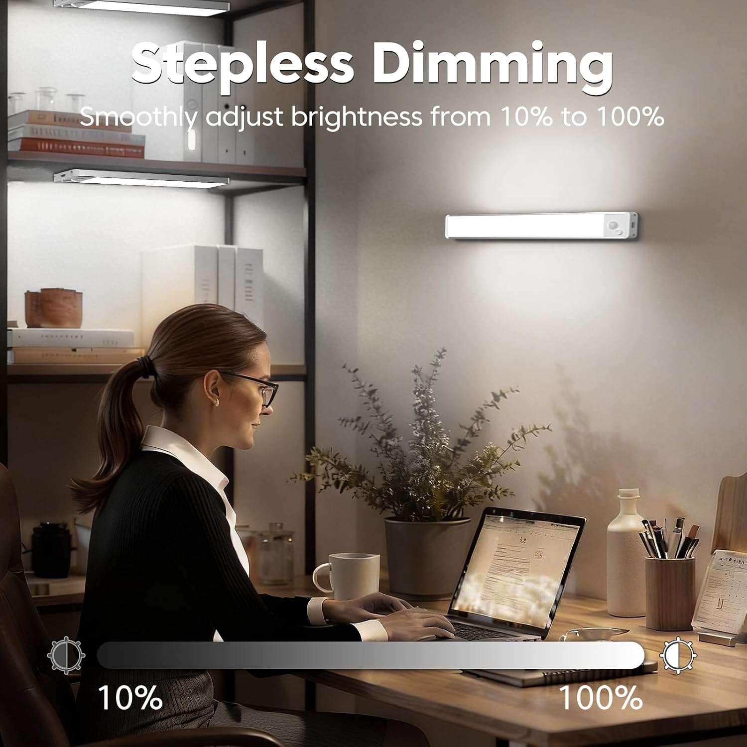 Thumbnail 6 de Cupboard Lights Motion Sensor 30CM – 3-Color LED Under Cabinet Lighting (3 Pack)