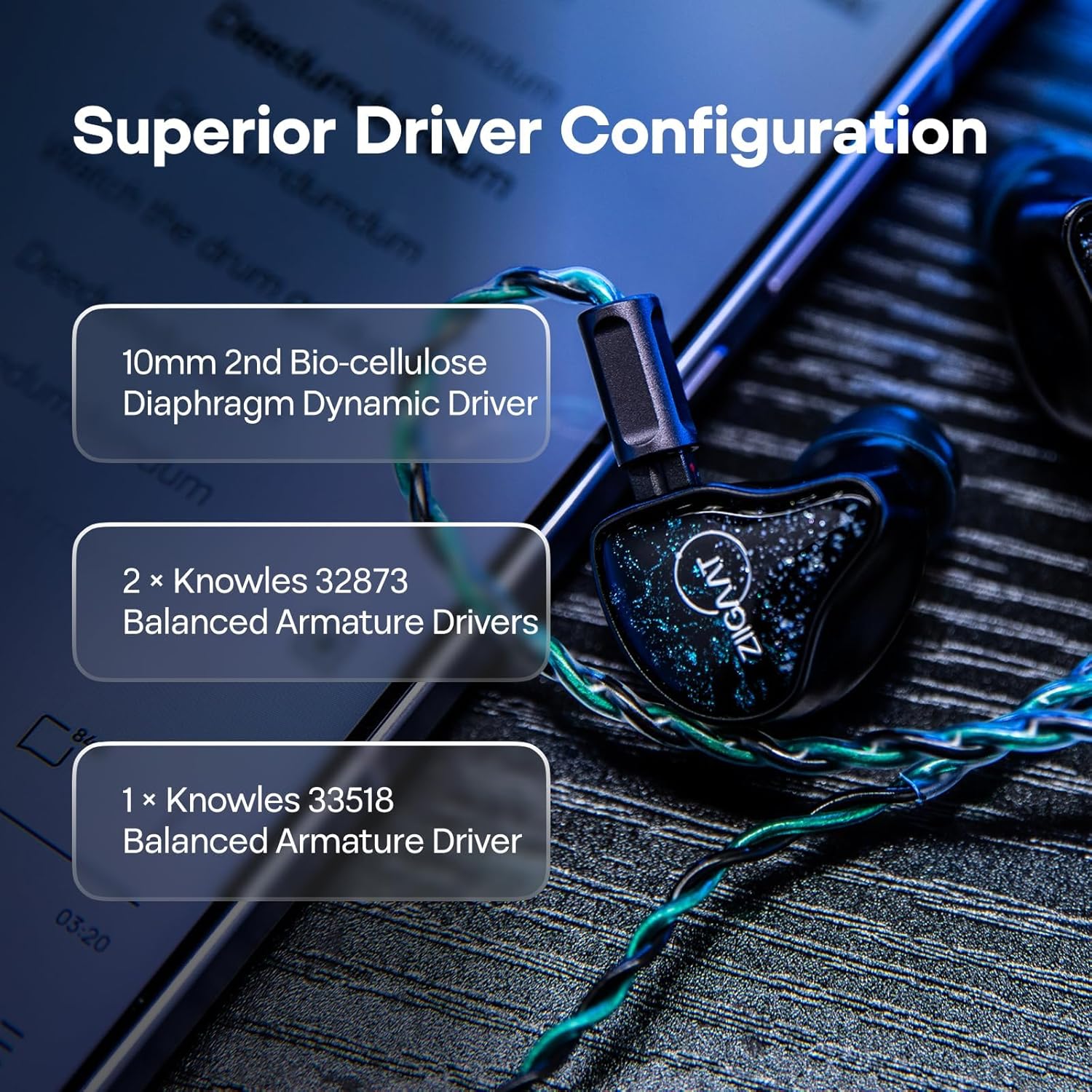Thumbnail 4 de Linsoul Odyssey 2 In Ear Monitor