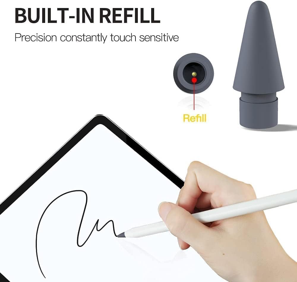 Thumbnail 1 de TUCANA Pink Replacement Tips for Apple Pencil 1st & 2nd Gen, 2-Pack