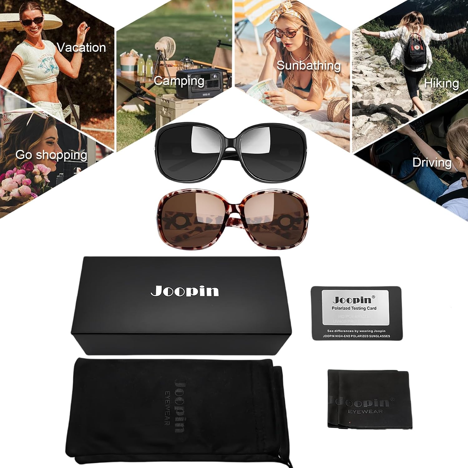 Thumbnail 5 de Joopin Gafas de Sol Mujer polarizadas marco grande
