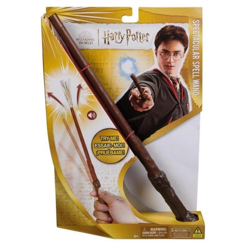 Imagen de Varita mágica interactiva Spin Master Harry Potter 30 cm con luz y sonido en OfertitasTOP