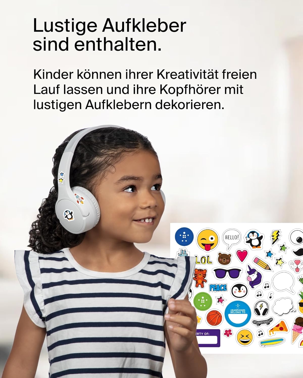 Thumbnail 6 de Belkin SoundForm Mini kabelloser Kinderkopfhörer