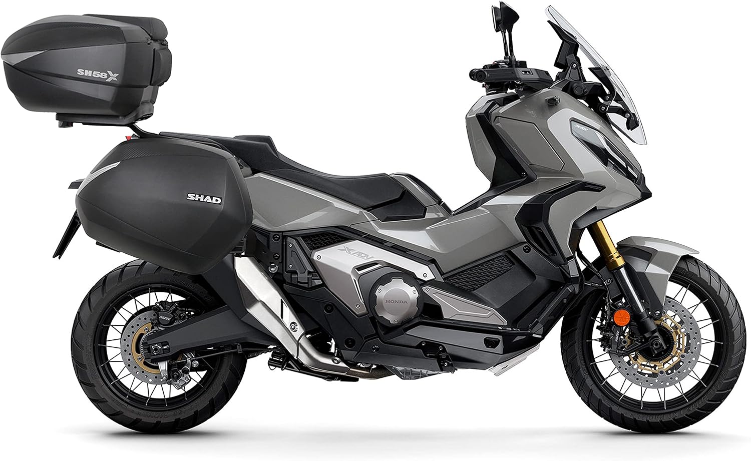 Detalle 1 de SHAD 3P System Honda X-ADV 750 – mocowanie ramowe do kufrów SH36, SH35 i SH23