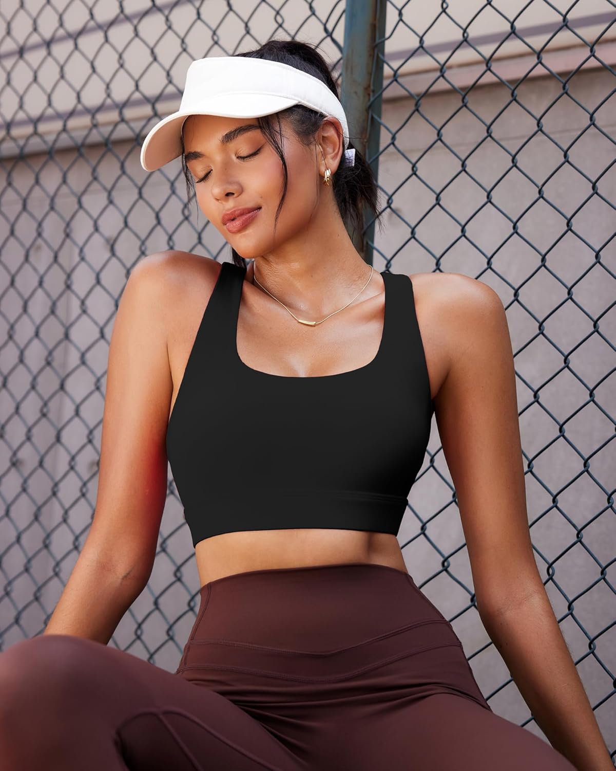 Thumbnail 5 de RUNNING GIRL High Impact Sports Bra Scoop Neck — High Support