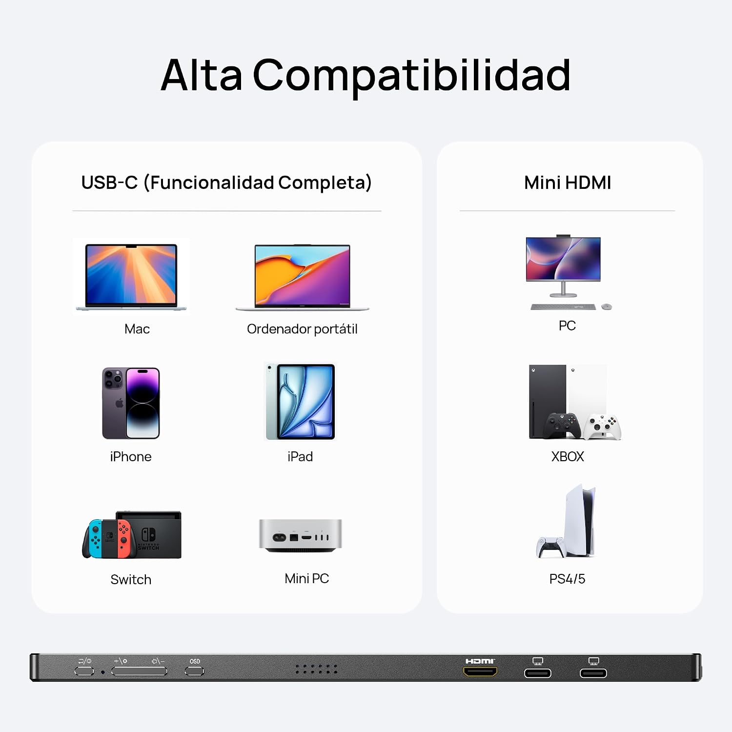 Thumbnail 6 de ARZOPA Z1C 16.1" monitor portátil FHD