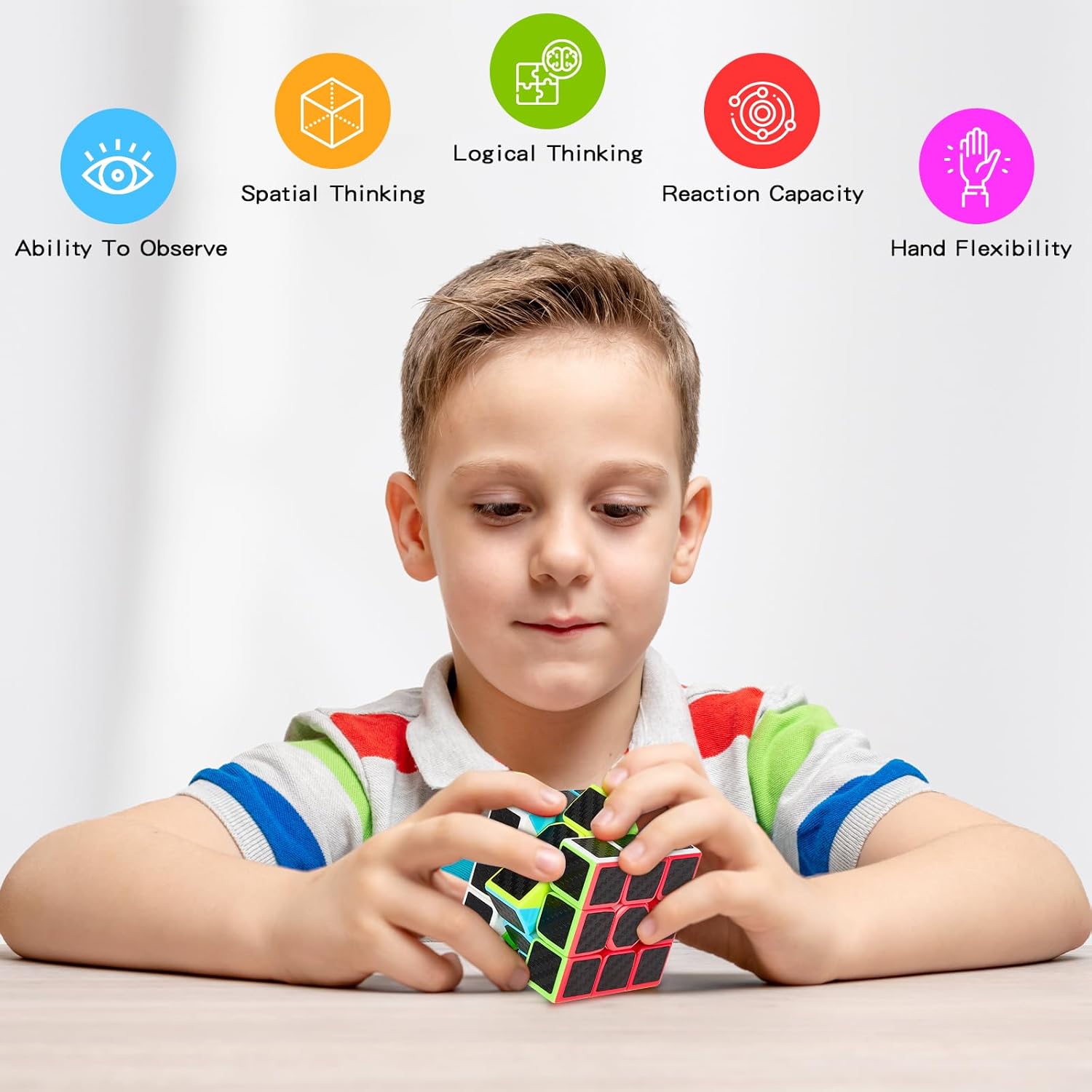 Thumbnail 6 de Coolzon Puzzle Cubes Megaminx Pyraminx 5 Pack