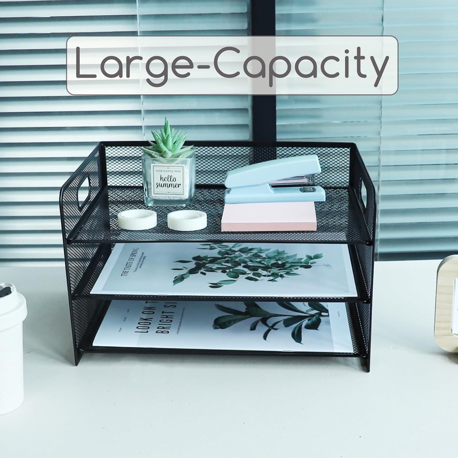Thumbnail 5 de HIHOBDAY 3 Tier Paper Organiser 32.5cm