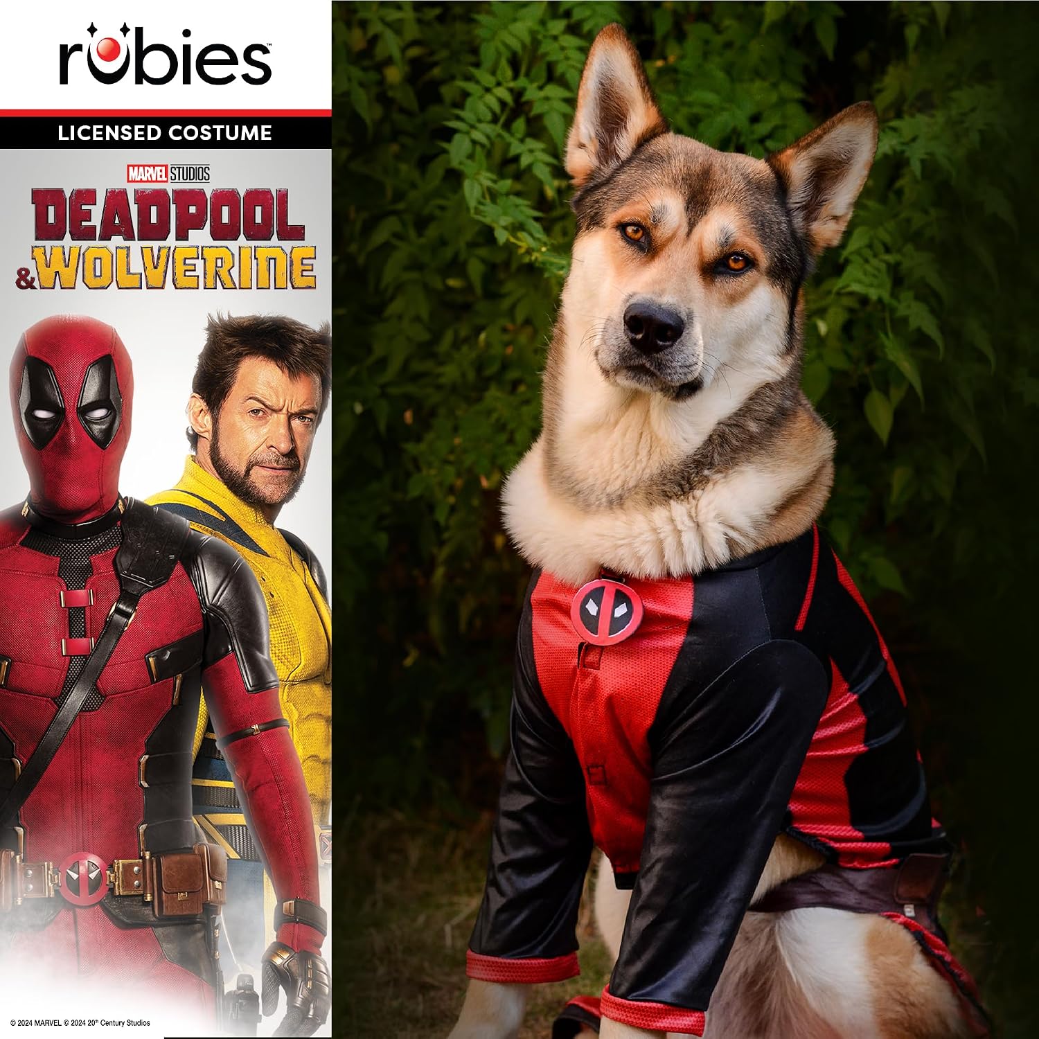 Detalle 2 de Rubie's Deadpool Dogpool Pet Costume M