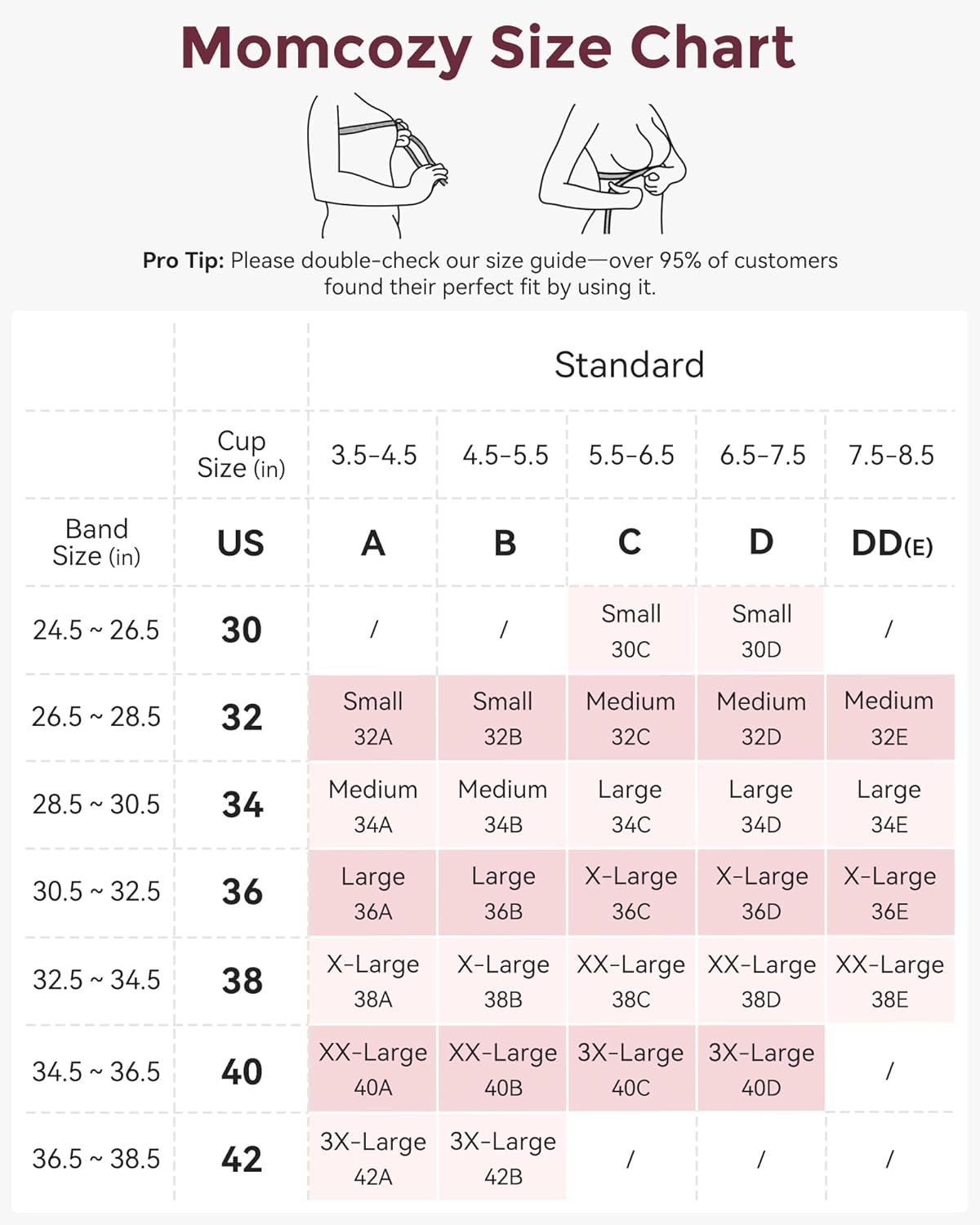 Thumbnail 4 de Momcozy Nursing Bras for Breastfeeding YN21 Seamless Ultra Comfort Maternity Bra