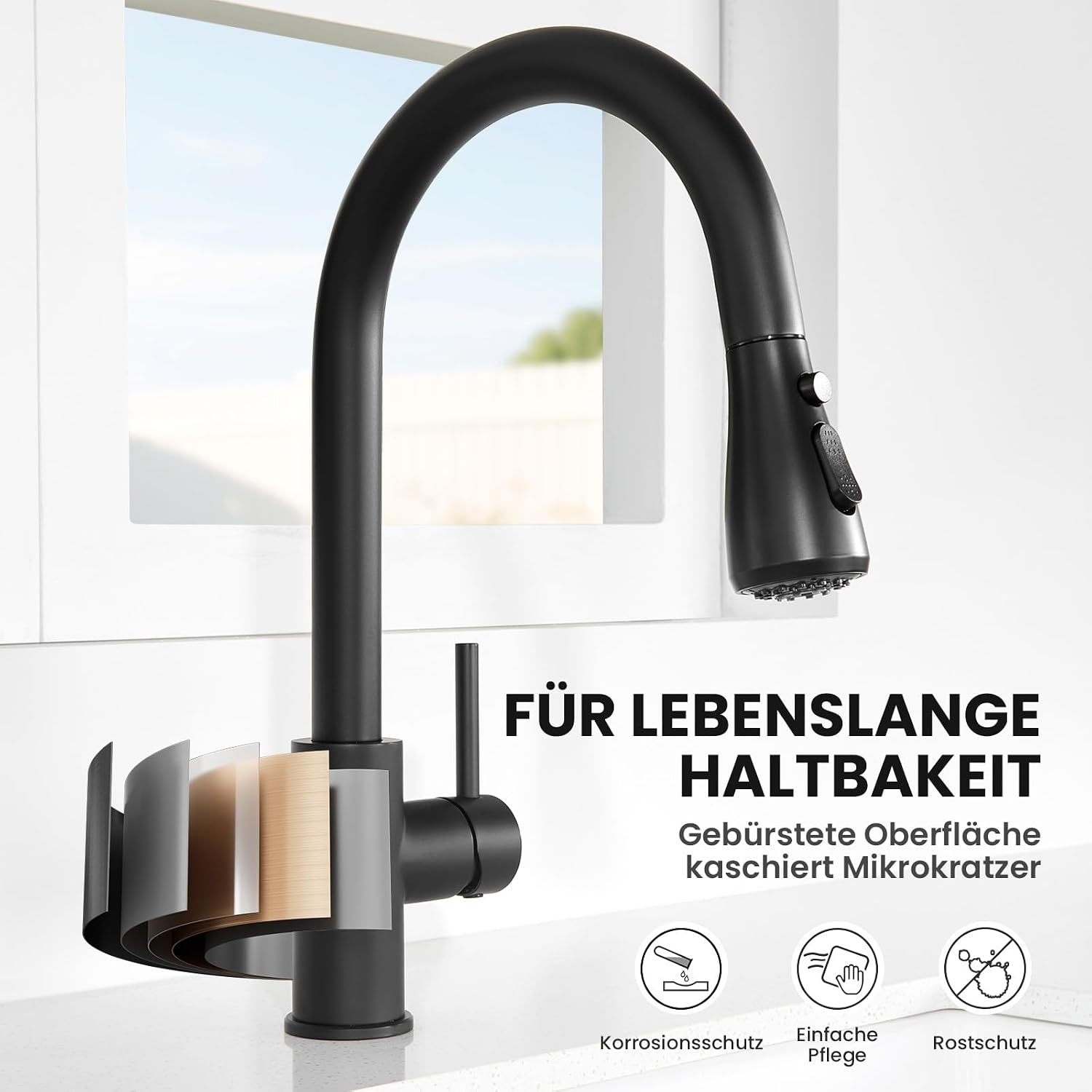 Detalle 2 de Küchenarmatur Ausziehbar 45 cm 🚰