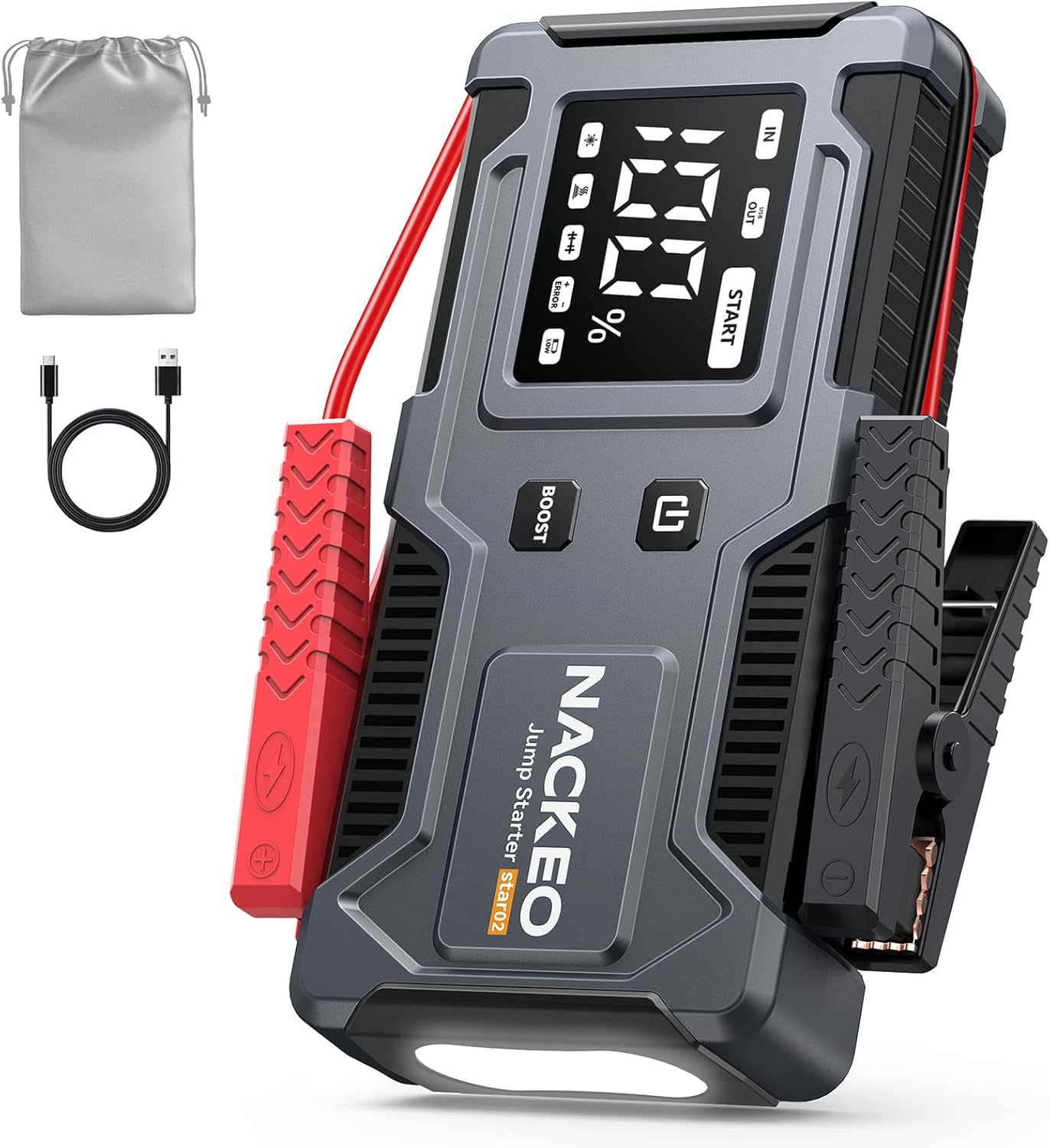 Detalle de NACKEO Starthilfe Powerbank 6000A