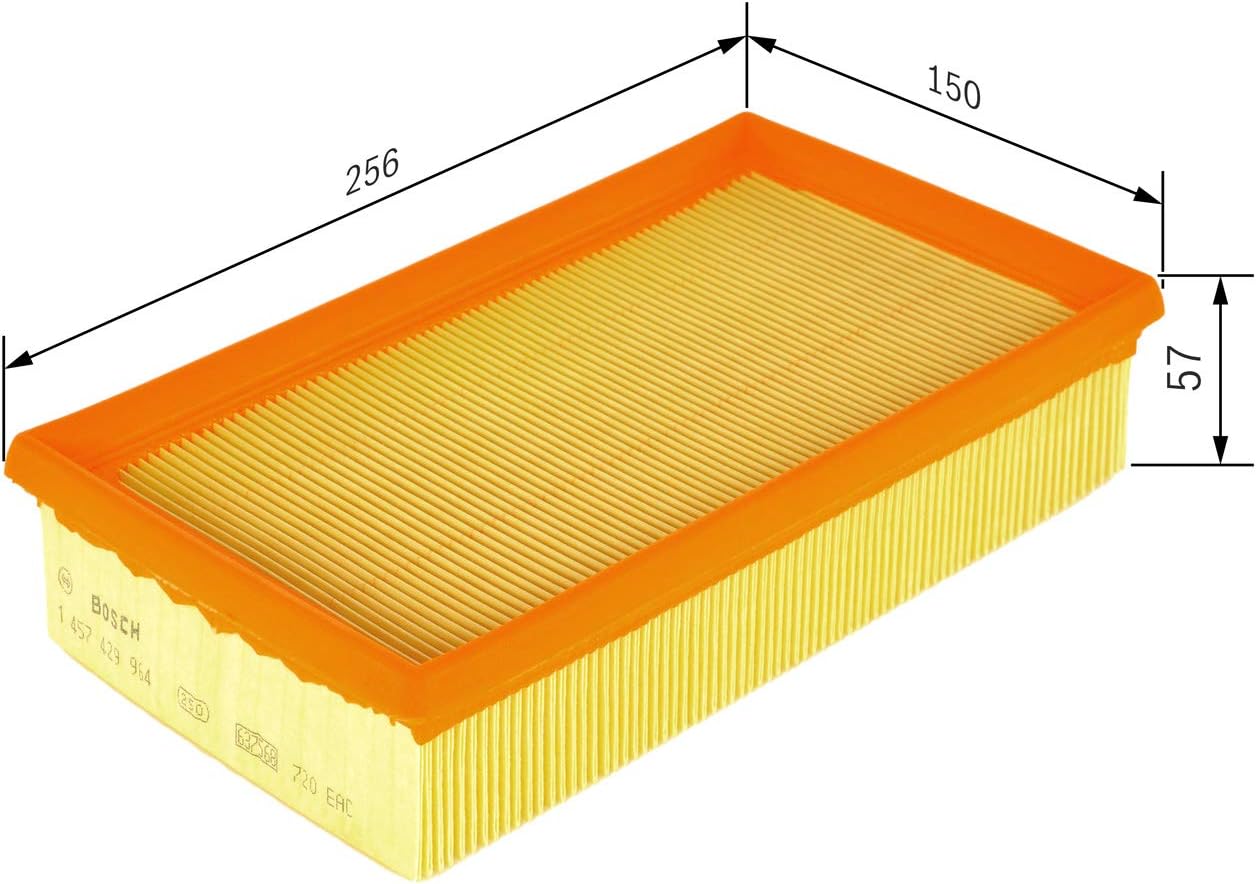 Detalle de Bosch S9964 – Filtre à air auto (cartouche)