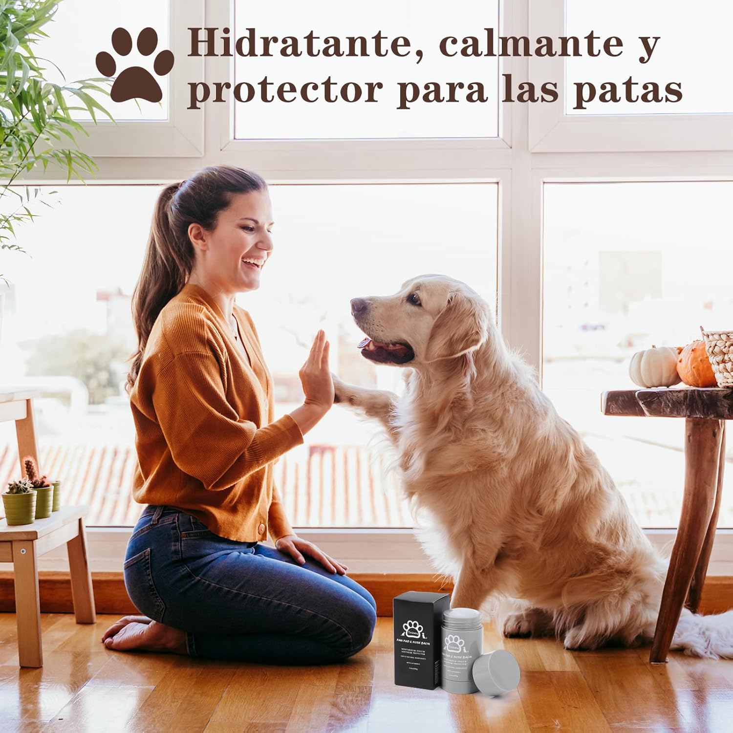 Thumbnail 6 de Tinioey Crema Almohadillas para Perros (68g) – Natural y Segura, Protector de Patas, Nariz y Codos