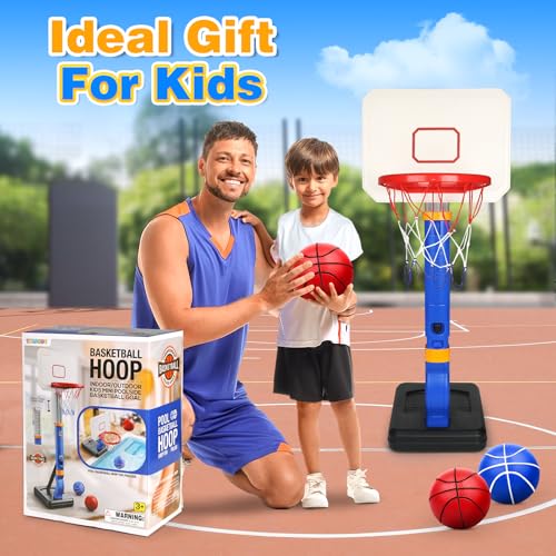 Thumbnail 6 de YIMORE Canasta Baloncesto Infantil 🏀 Altura Ajustable 70-138 cm