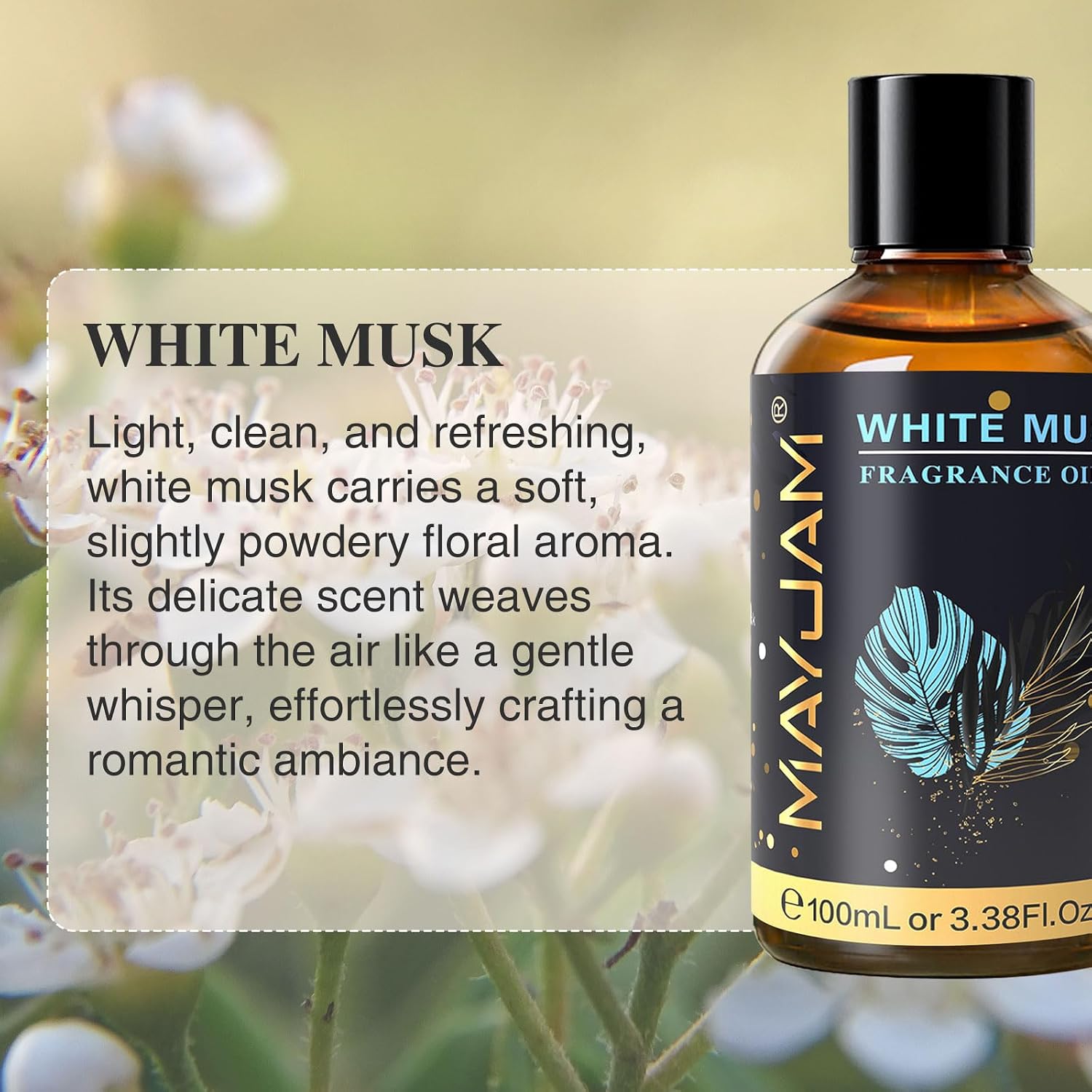 Detalle 2 de MAYJAM White Musk Fragrance Oil 100ML