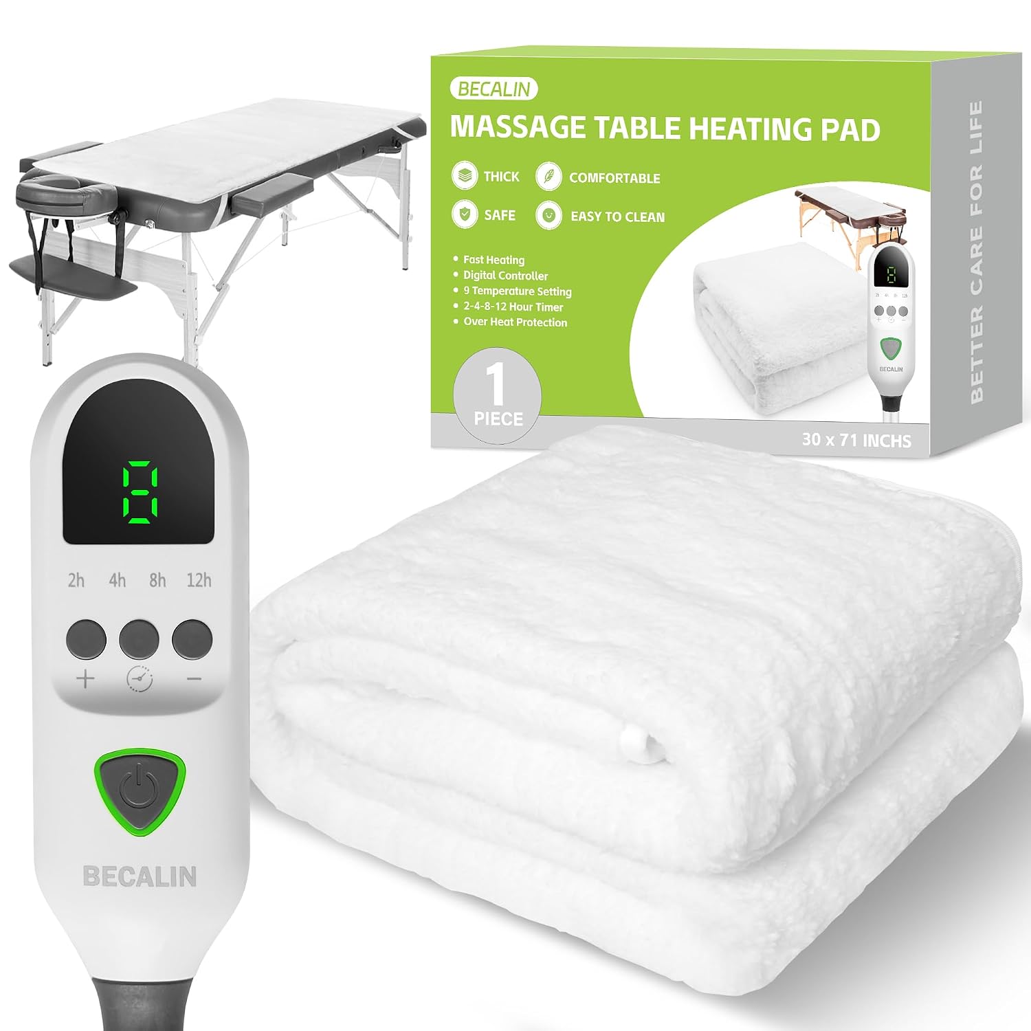 Detalle de Massage Table Warmer 9 Heat Settings