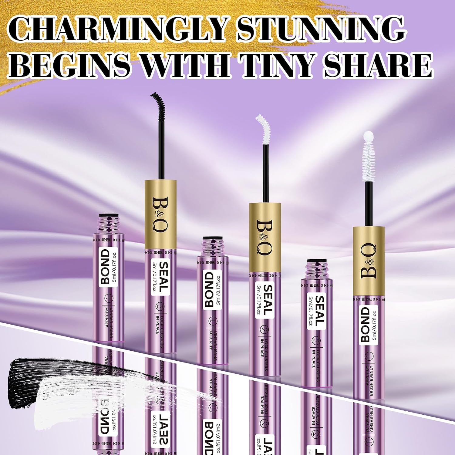 Thumbnail 6 de B&Q Lash Cluster Glue 10ML: Bond & Seal for Waterproof Lash Clusters