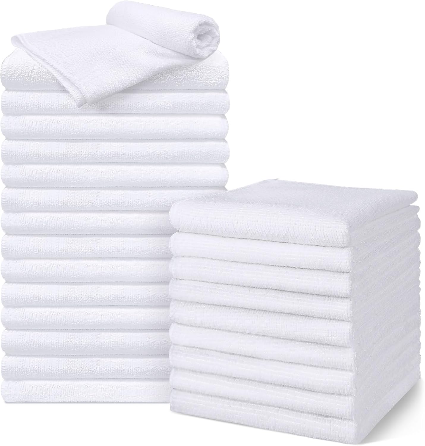 Detalle de UNIMADE Salon Towels 24 Pack: Ultra-Soft Microfiber Hand Towels, 16x29 inches