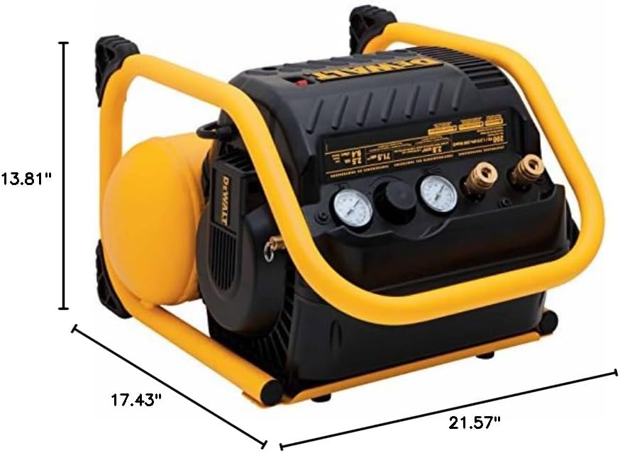 Thumbnail 3 de DEWALT DWFP55130 Trim Air Compressor (200-PSI Max, Quiet Operation)