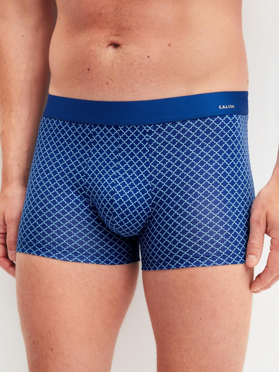 Detalle de Calida Cotton Code Design Boxer Briefs Homme (Lot de 1) — sous-vêtement masculin en coton
