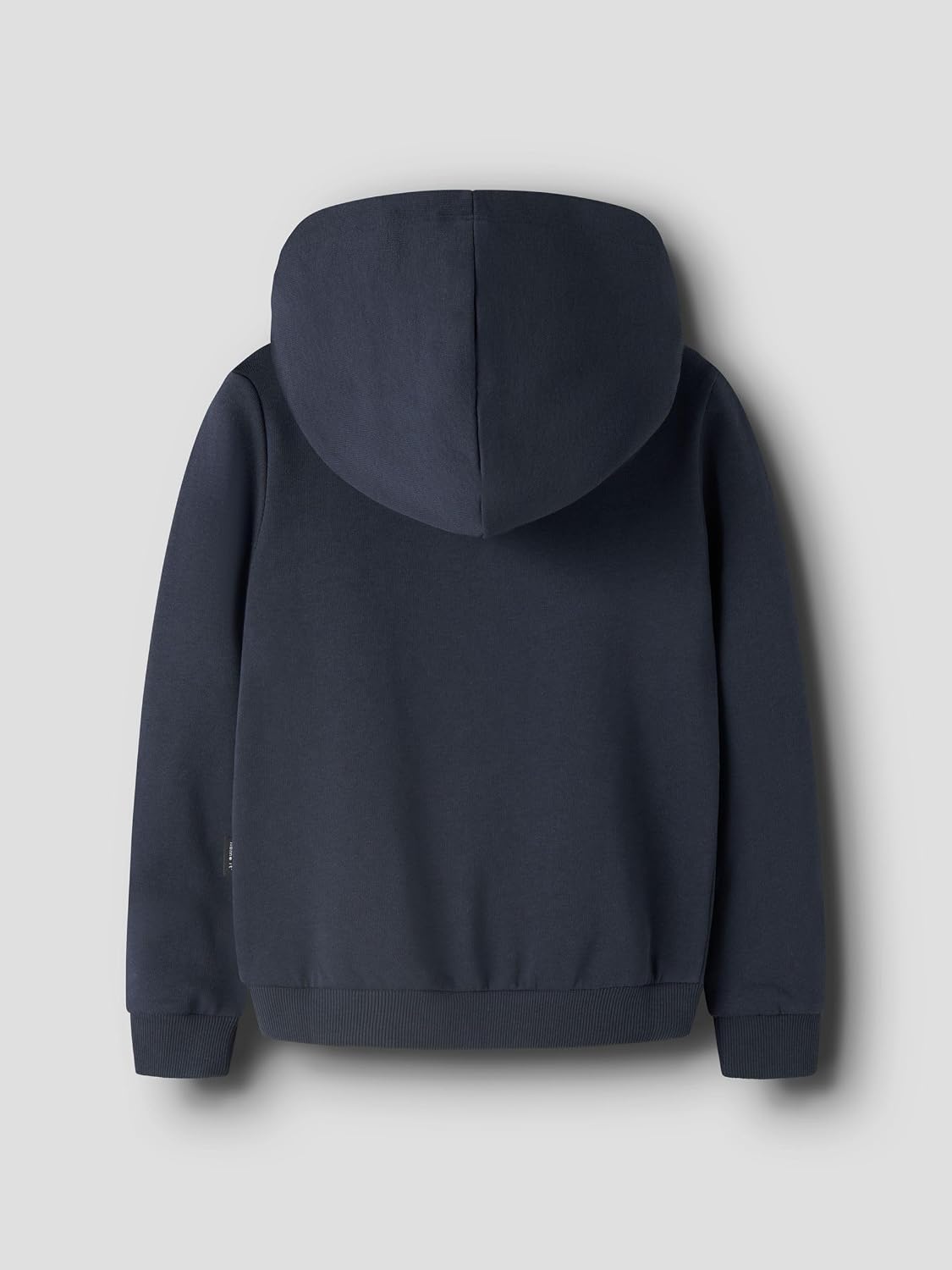 Detalle 2 de Giacca in felpa bambino con cappuccio Dark Sapphire S NKMNESWEAT Card W Hood Bru Noos