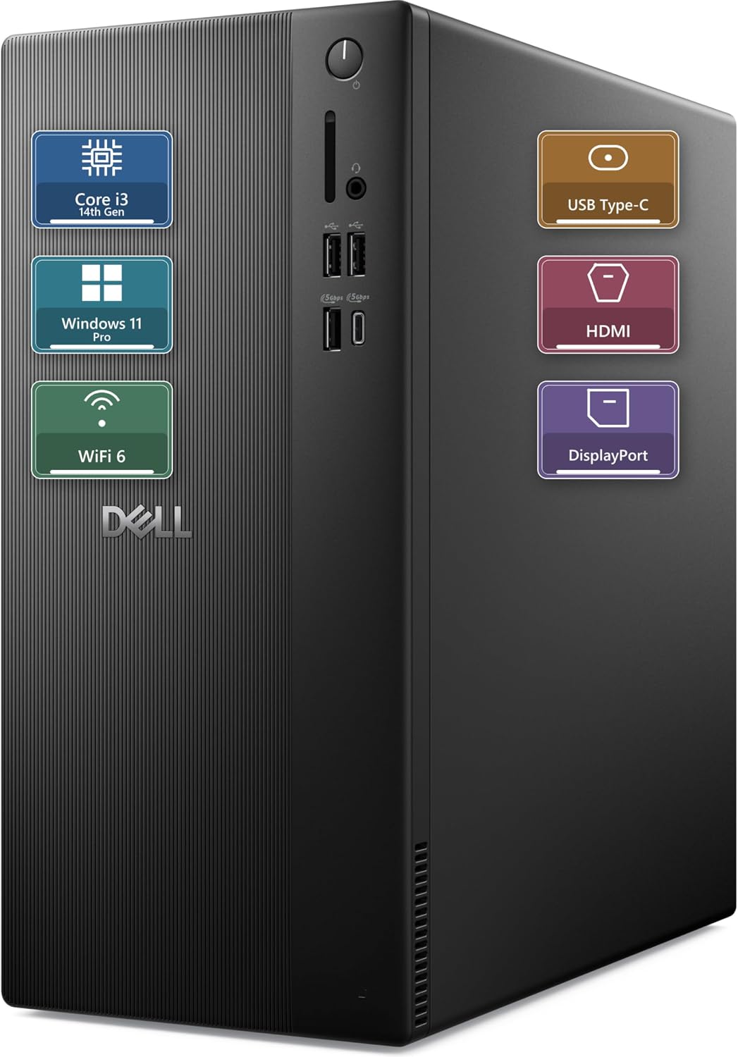 Detalle de Dell desktop tower with 32GB RAM