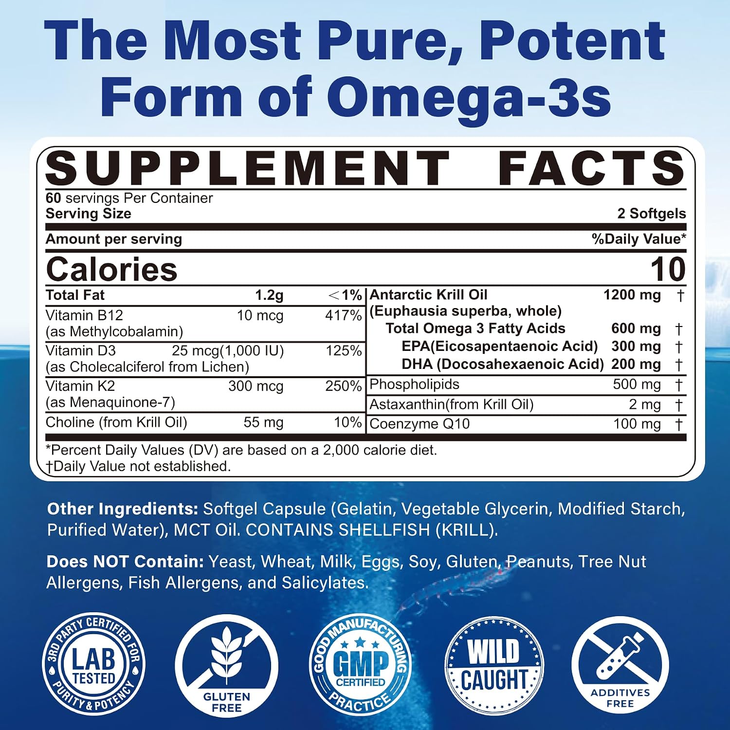 Detalle 2 de Neviss Krill Oil Softgels 1200 mg