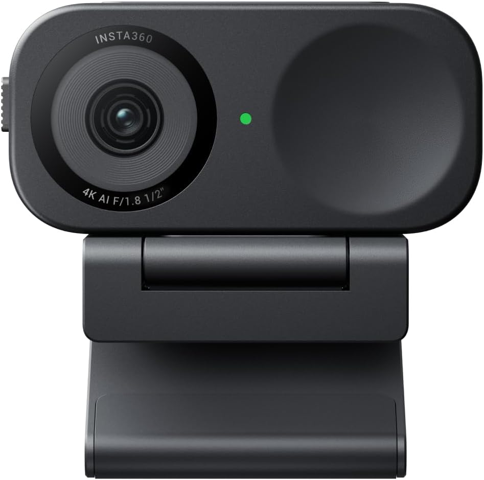 Detalle de Insta360 Link 2C 4K Webcam with HDR, 1/2-inch Sensor and Auto-Framing