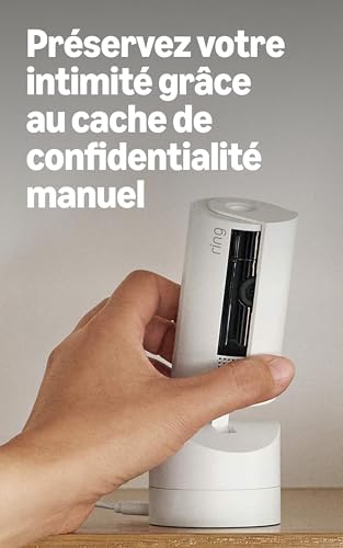 Detalle 2 de Ring Pan-Tilt Indoor Camera: surveillance intérieure orientable 360° et inclinable 169°