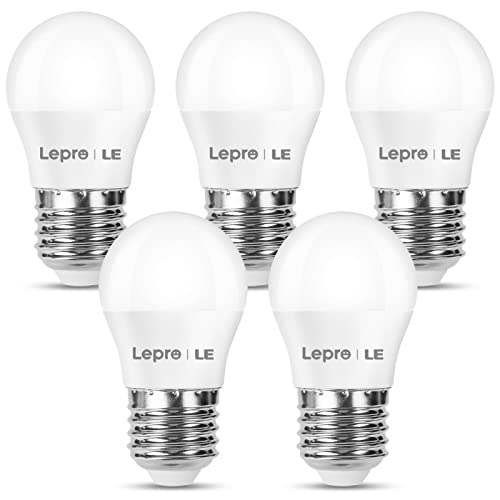 Detalle de Lepro Bombilla LED E27 2.5W Pack 5 – 250 lúmenes, 2700K, 180°