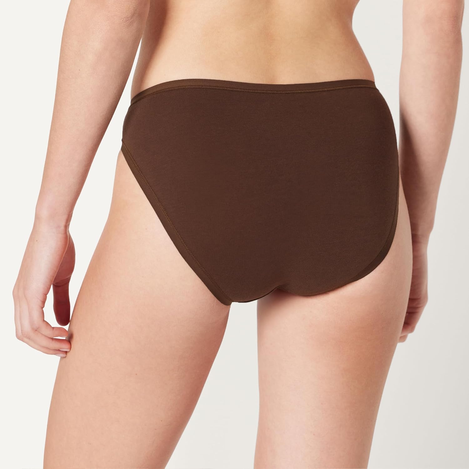 Detalle de Amazon Essentials Slip Intimo da Donna in Cotone, Nocciola, Taglia L