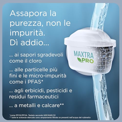 Thumbnail 4 de BRITA caraffa filtrante Marella MAXTRA 3x filtri acqua Pure Performance: praticità e filtrazione affidabile