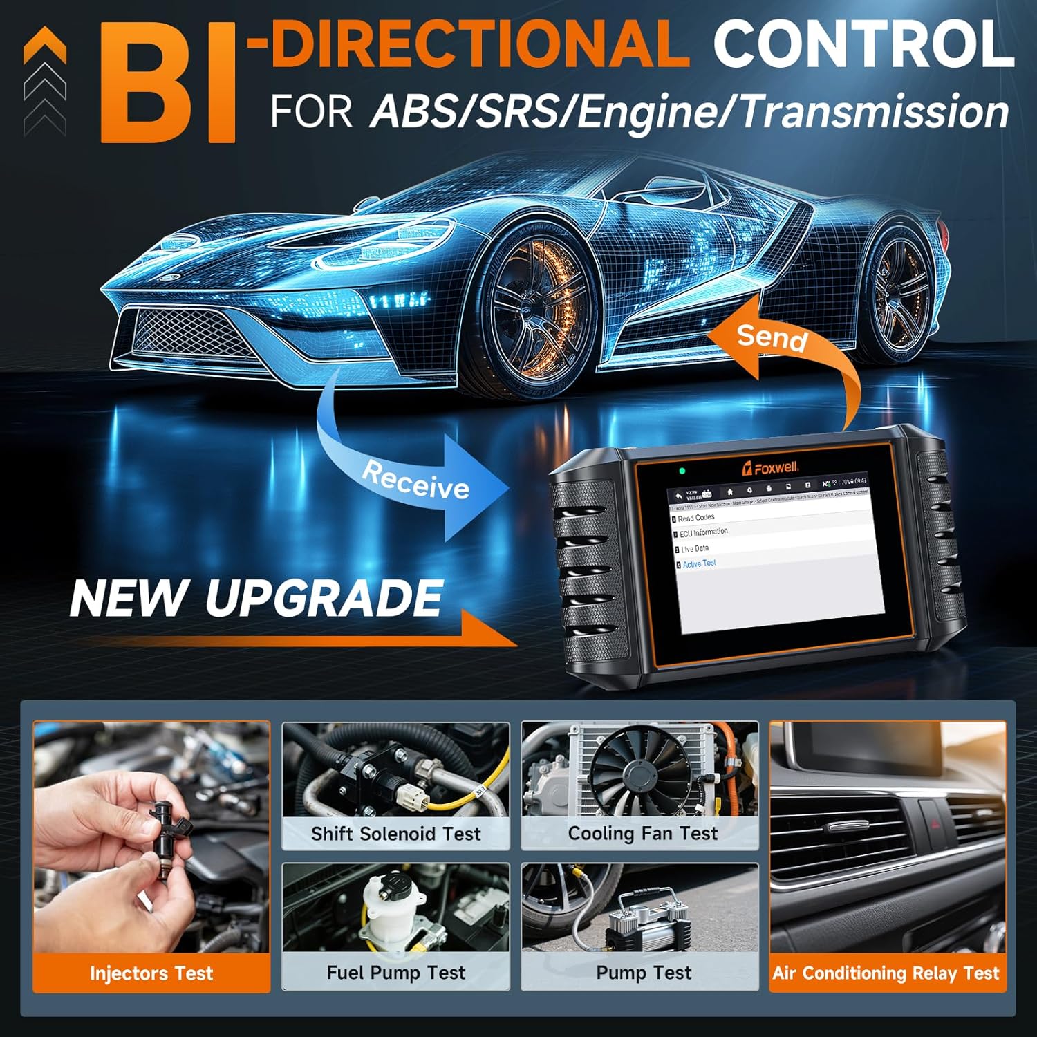 Thumbnail 2 de FOXWELL NT716 OBD2 Scanner with 9 Resets