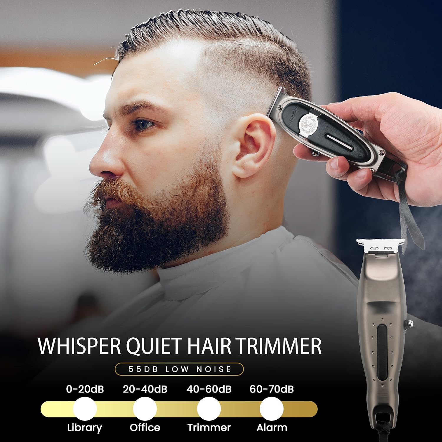 Thumbnail 6 de BARBOSSO Beard Hair Trimmer 90 Min