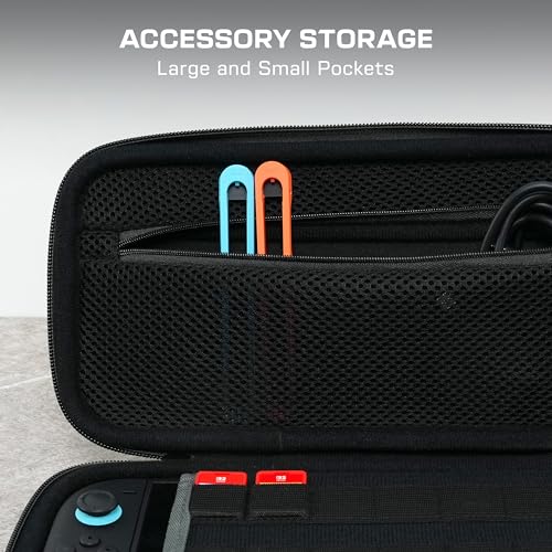 Detalle de Turtle Beach PlayTrek: Funda 2 en 1 Charcoal Black para Nintendo Switch 2
