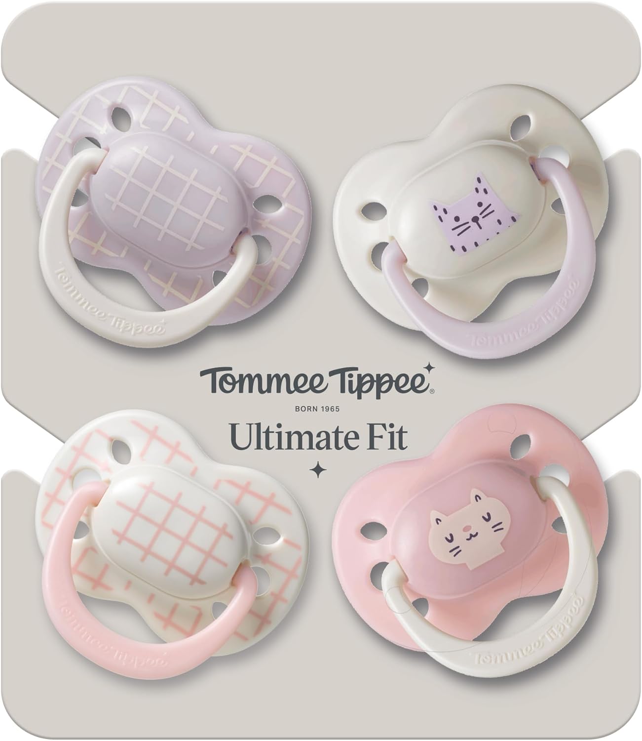 Thumbnail 6 de Tommee Tippee Sucette Ultimate Fit 0-6 mois (lot de 4) – tétine orthodontique symétrique en silicone sans BPA